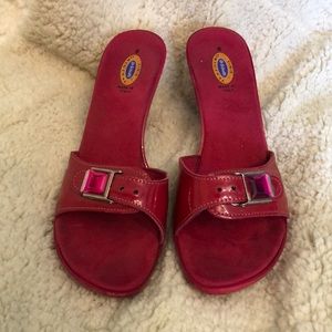 🌵 Dr Scholls fuschia heels